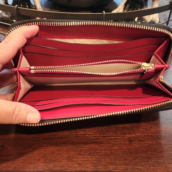 RALPH LAUREN Black calf leather wallet - Picture 2 of 2